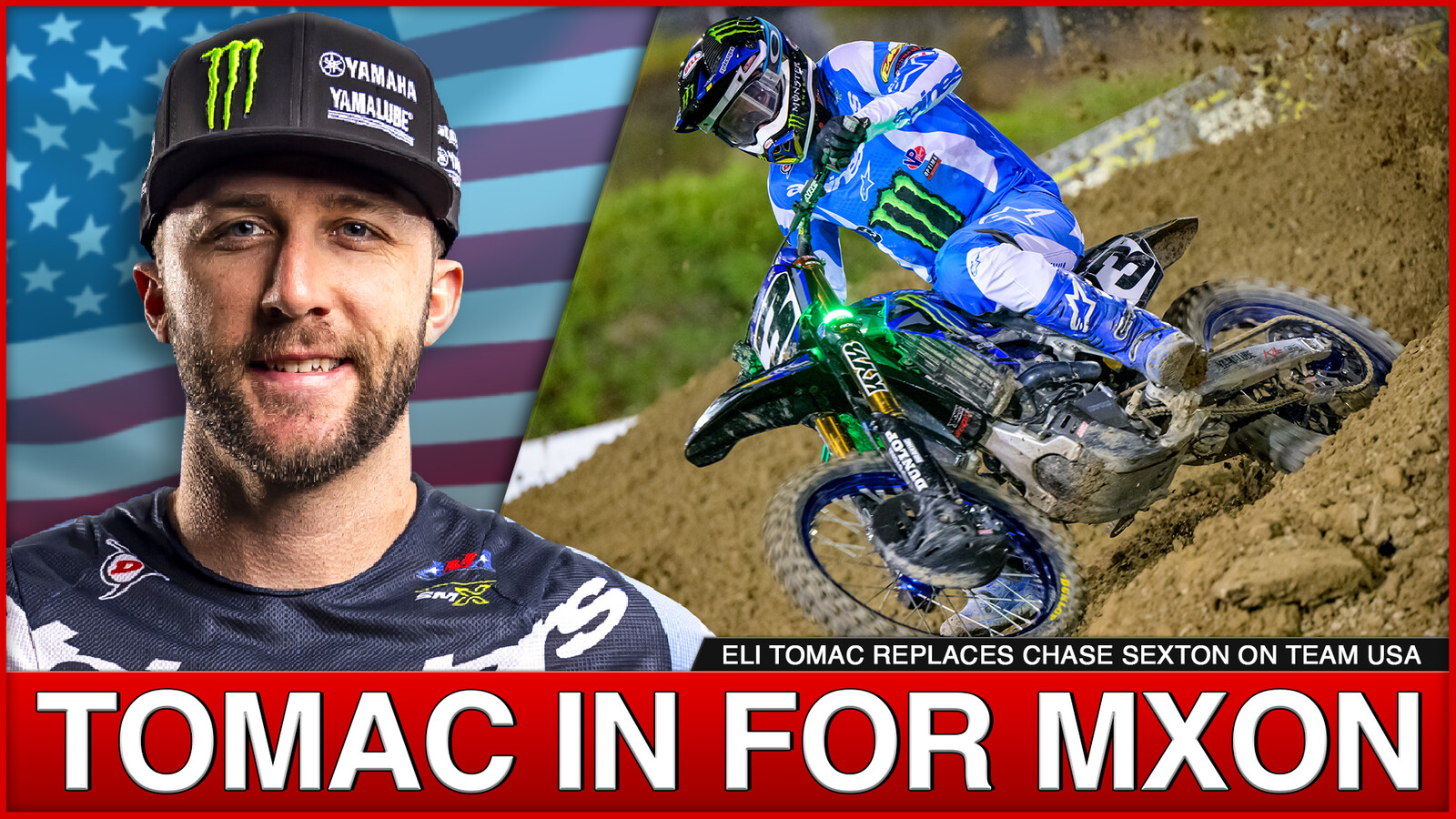 Eli Tomac Joins Team USA for the 2024 Motocross of Nations Motocross